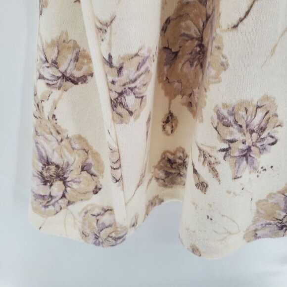 Maurices Womens Floral Slit Sleeve Blouse Size 3X Short Sleeve Scoop Neck NWT - Picture 5 of 12